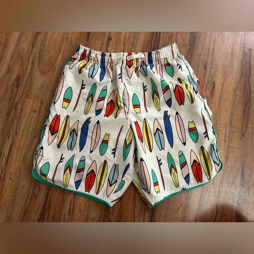 Hanna Andersson Surf Board Swim Trunks Boys Size 12